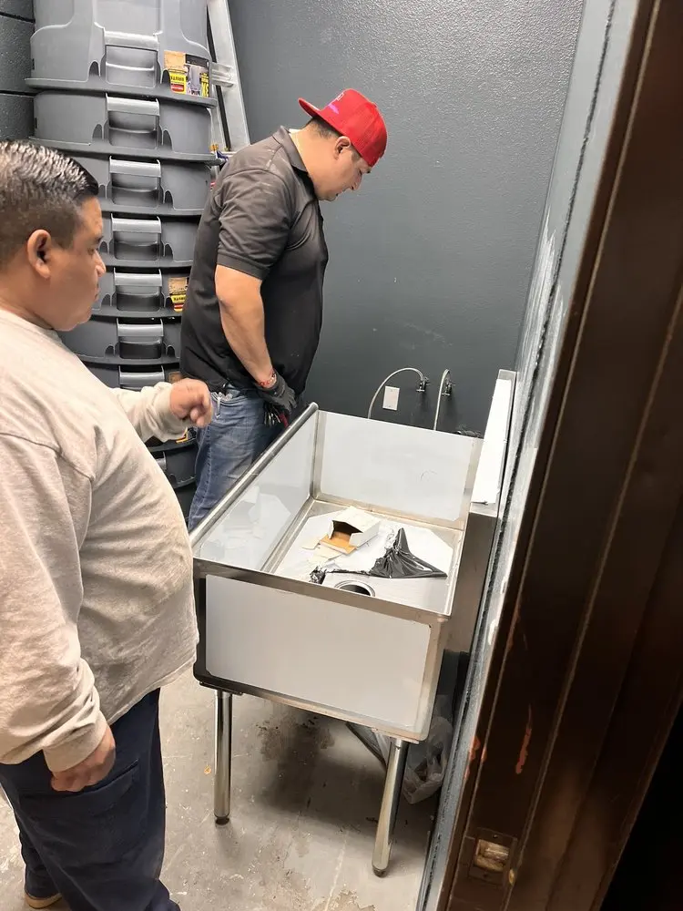 Commercial plumbing and sink installation in Rancho Park